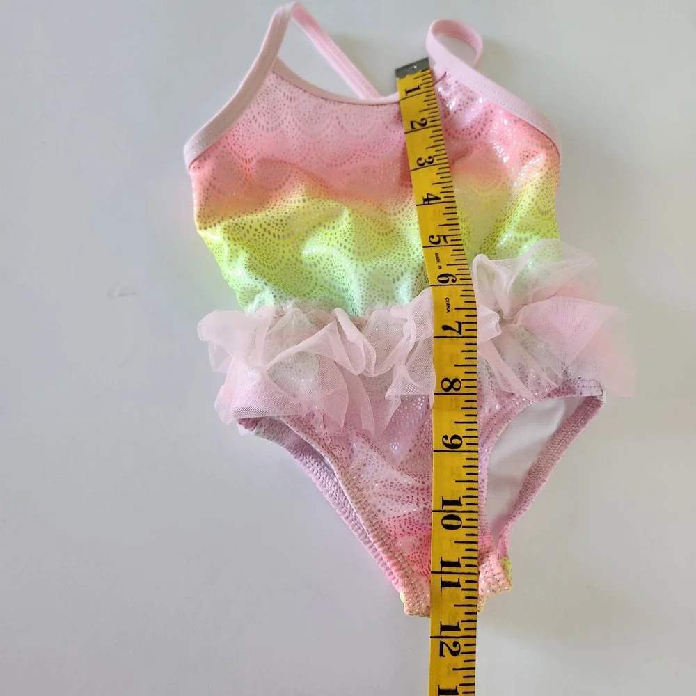 Baby Girl Bathing suit Reusable Absorbent Swim Diaper Pull On Bundle 12 months